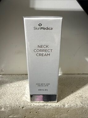 SkinMedica Neck Correct Cream — White and Silver Packaging